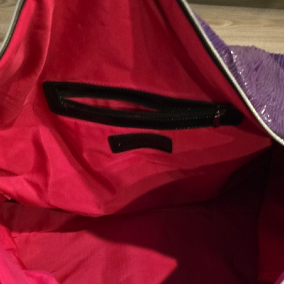 Steve Madden Purple and Black Bag - Picture 9 of 11